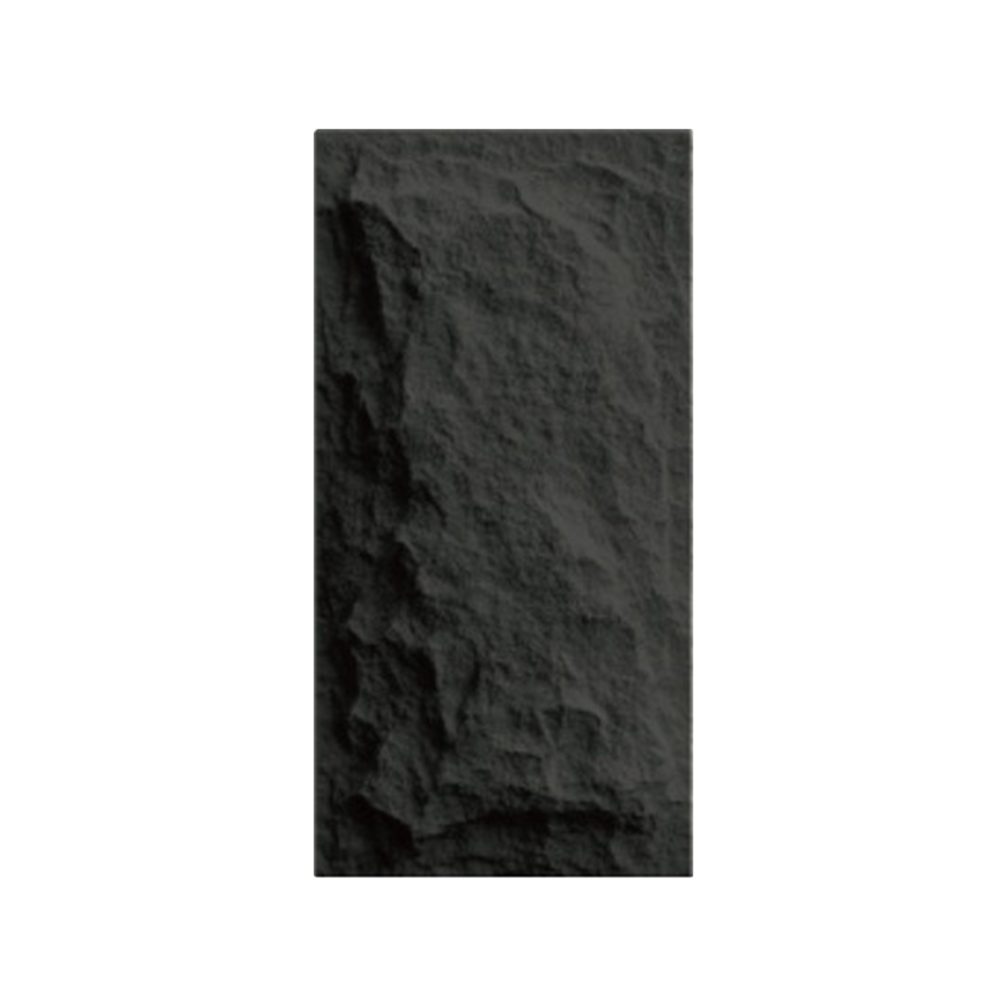 Coal -01 | Panel de pared de piedra de PU
