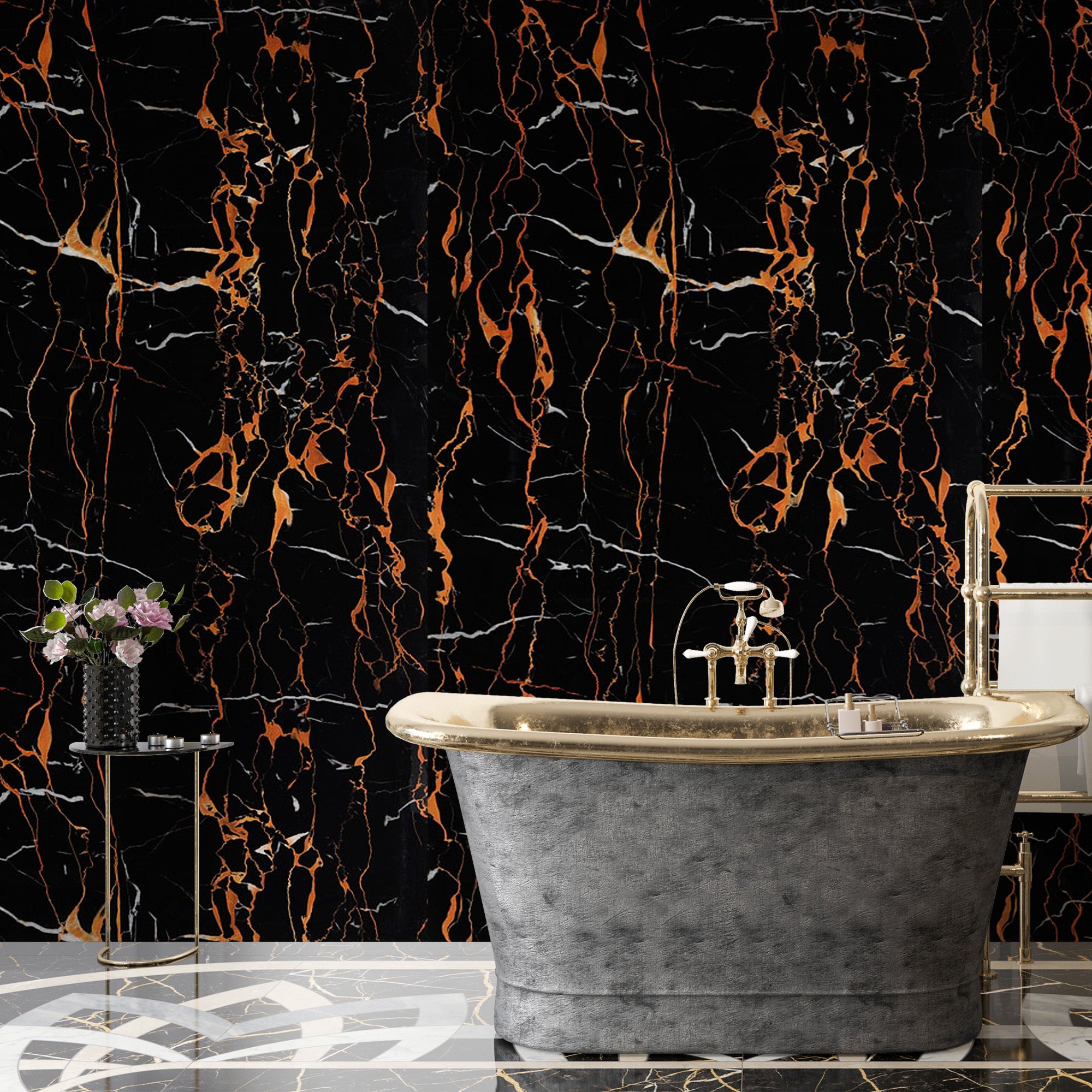 Dragon / Marble alternative to bathroom tiles