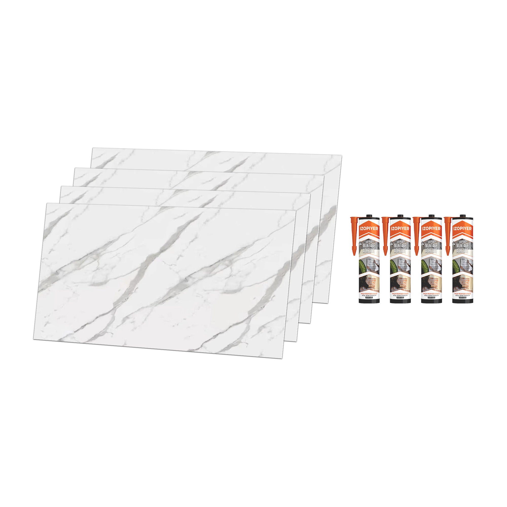 Ice Berg Grey New / Marble alternative to bathroom tiles.
