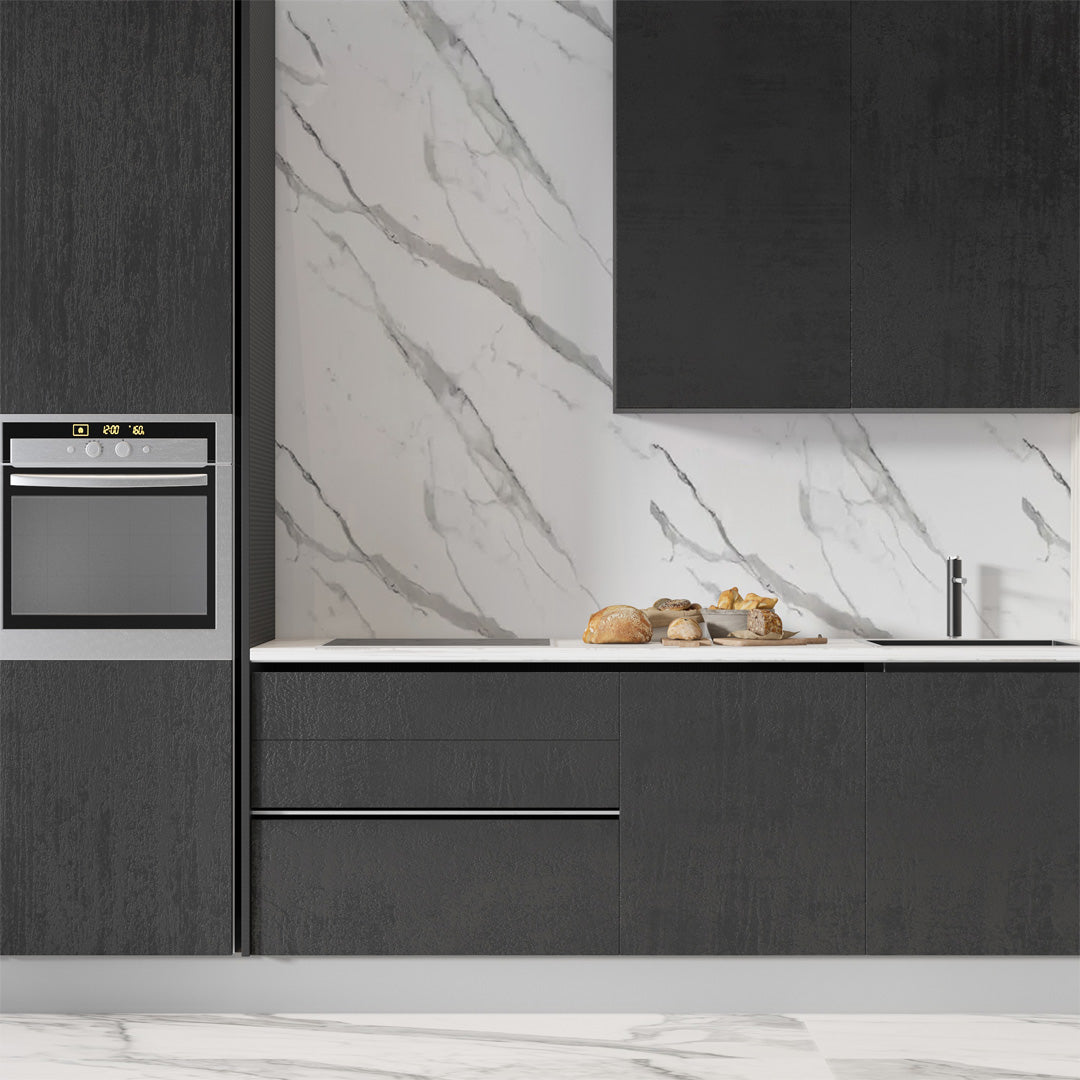 Ice Berg Grey New / Marble alternative to bathroom tiles.