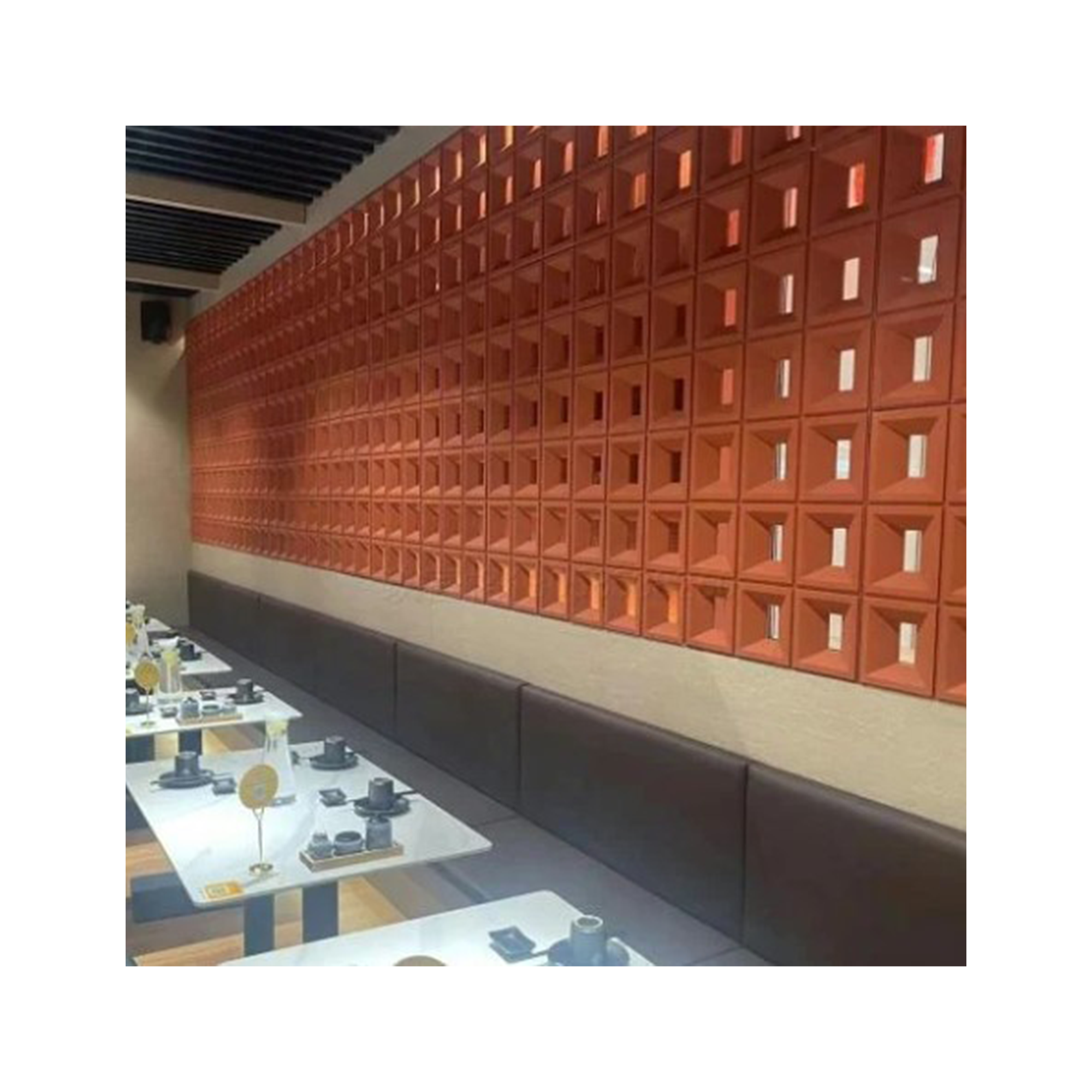 Sunset Sky | Paneles de pared de piedra 3D